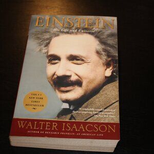 Einstein: His LIfe and Universe by Walter Isaacson - Paperback Book